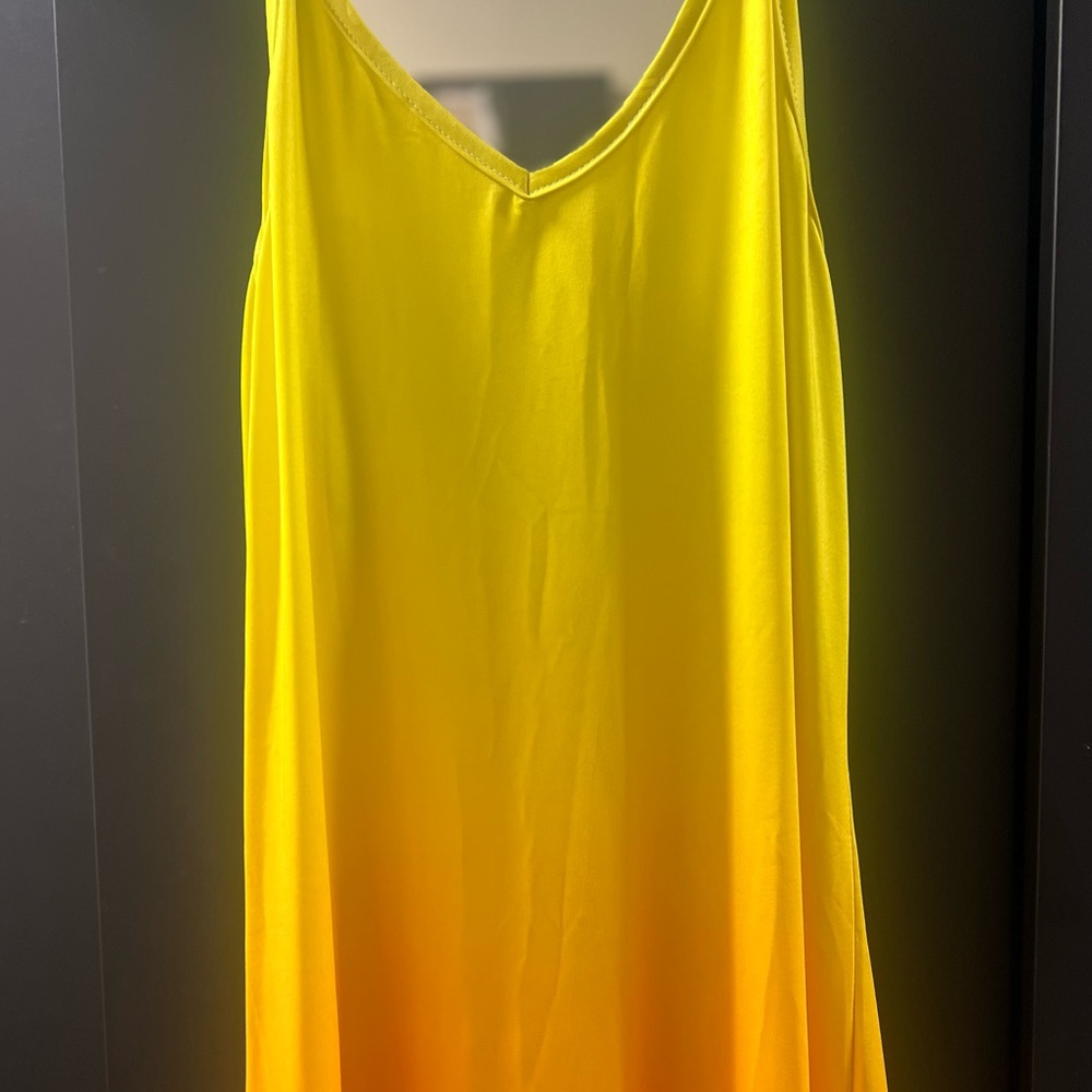 Multicolor Ombre Dress